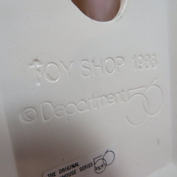 Vintage Department 56 Original Snow Village "Toy Shop" #5073-3,1986-1990 Retired - Picture 14 of 16